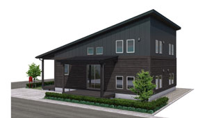 29.6坪 南玄関プラン 4LDK 外観