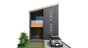 25.5坪 南玄関プラン 3LDK 外観