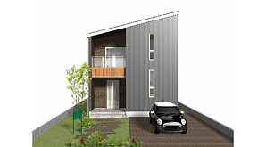 30.5坪 南玄関プラン 3LDK 外観