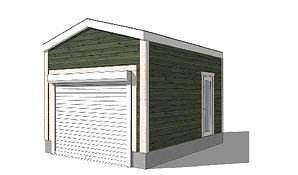 ガレージ6畳×2 外観