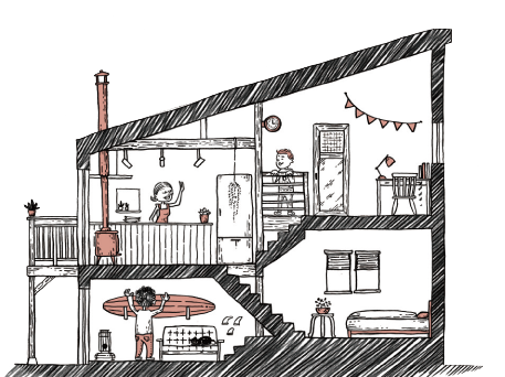 全てがワクワクする家