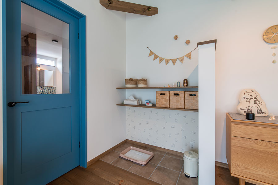 LDKに作成したワンちゃんスペース