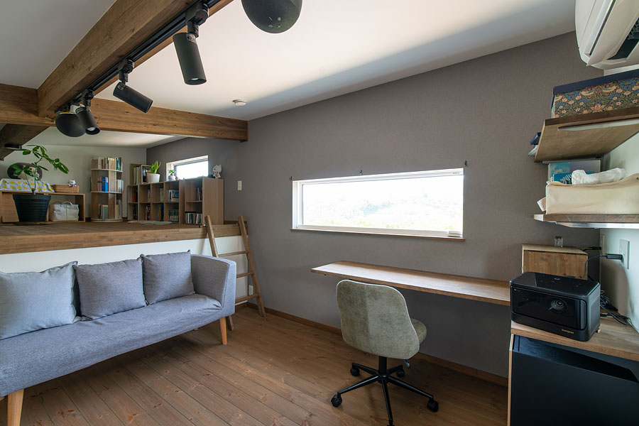 中2階のワークスペース